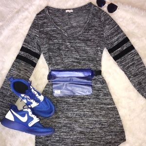 NWOT WET SEAL Grey Longsleeve Dress